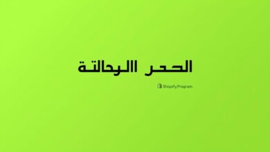 A modern, sophisticated logo design featuring the Arabic text "برنامج شركاء شوبيفاي" against a sleek, minimalist background. The logo should convey a sense of professionalism, partnership, and technology. Use a clean, elegant typeface with balanced spacing and proportions. Incorporate subtle design elements that evoke the idea of a digital marketplace or e-commerce platform. The overall aesthetic should be visually striking, well-balanced, and immediately recognizable as a Shopify partner program brand.