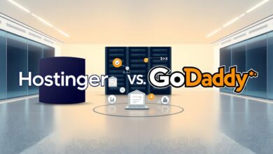 Hostinger vs GoDaddy: مقارنة الأسعار والأداء في السعودية