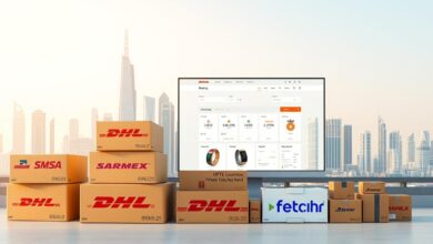 أفضل شركات الشحن للمتاجر الإلكترونية في السعودية (SMSA – Aramex – DHL – Fetchr)
