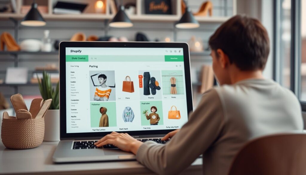 إنشاء متجر إلكتروني على Shopify
