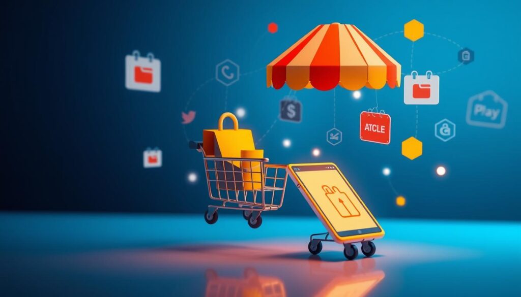 تخيل متجرك الإلكتروني يصل إلى العملاء عبر منصات متعددة، مما يعزز من فرص نمو أعمالك