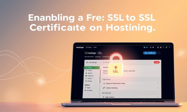 تفعيل شهادة SSL المجانية على Hostinger