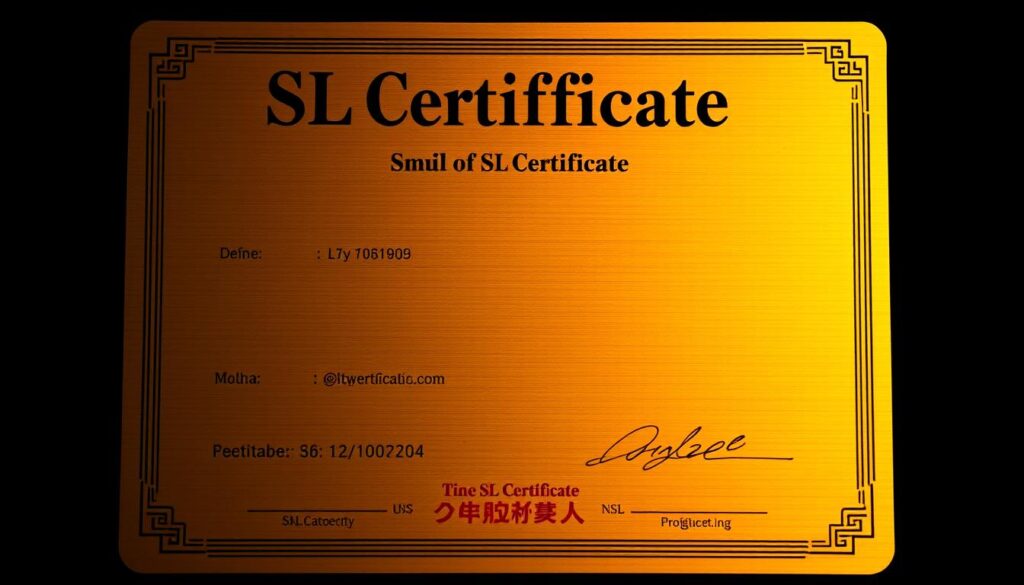 توليد صورة لشهادة SSL