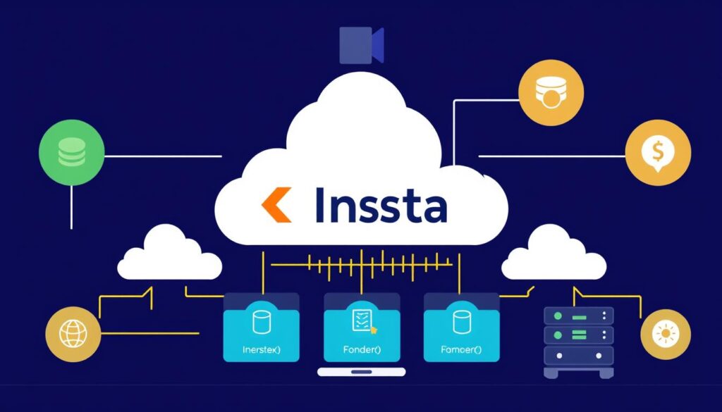صورة توضح البنية التحتية لاستضافة Kinsta