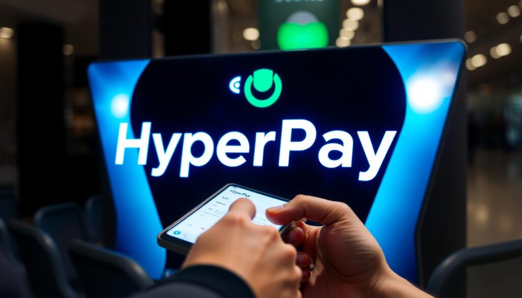صورة لبوابة HyperPay للدفع الإلكتروني