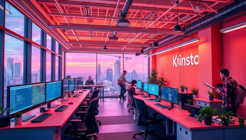 صورة لبيئة الاختبار في Kinsta
