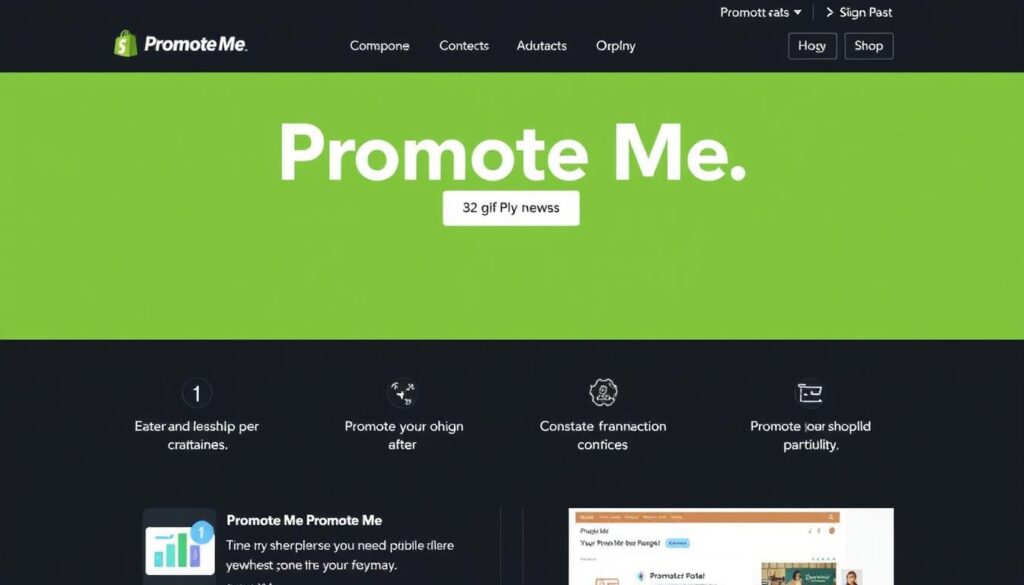 صورة لتطبيق Promote Me على متجر شوبيفاي