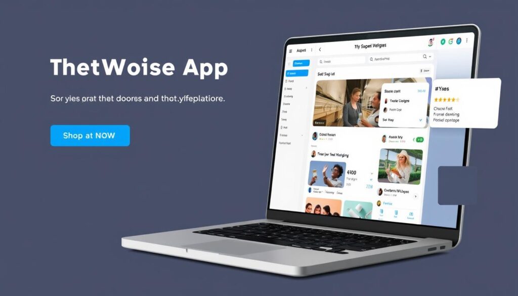 صورة لتطبيق Wiser على شوبيفاي