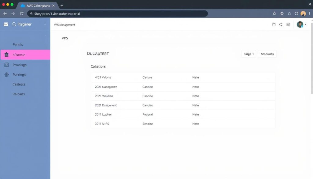 صورة لشاشة hPanel تعرض قسم إدارة VPS