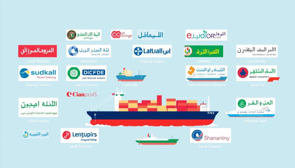 صورة لشركات الشحن الرائدة في السعودية