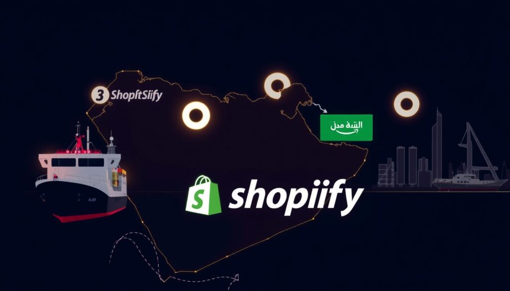 صورة لشركات الشحن المتوافقة مع شوبيفاي في السعودية