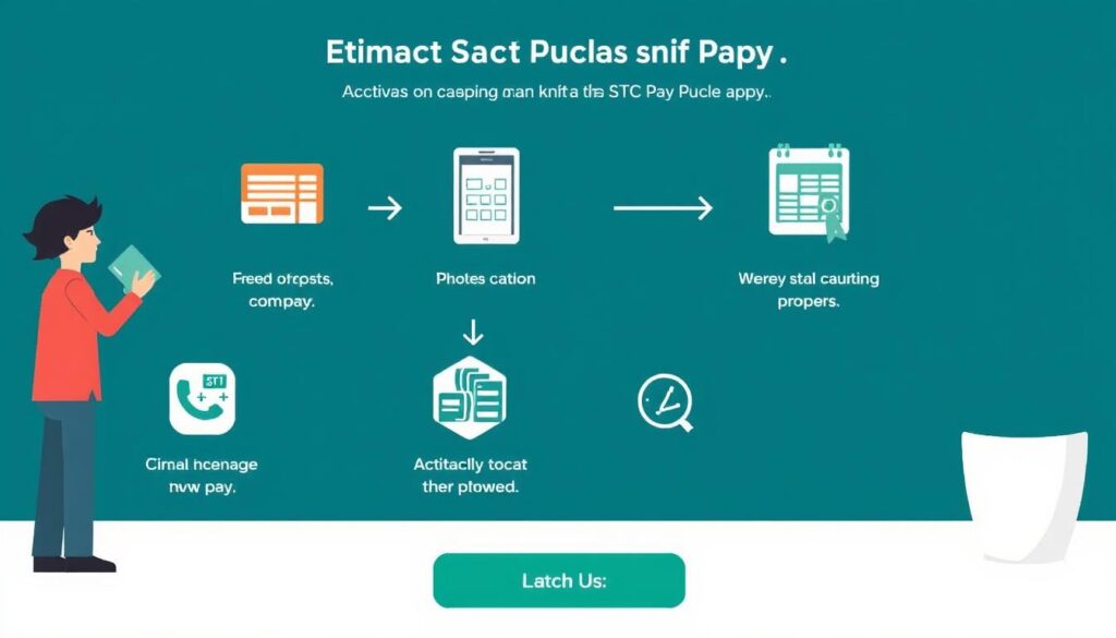 صورة لعملية تفعيل STC Pay