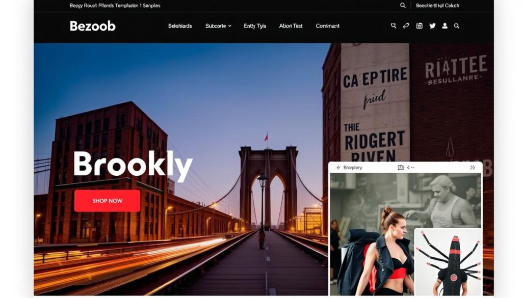 صورة لقالب Brooklyn على شوبيفاي