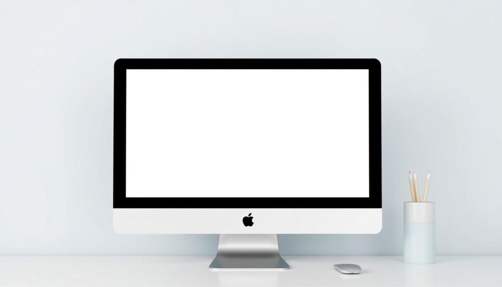 صورة لقالب Minimal على شاشة كمبيوتر