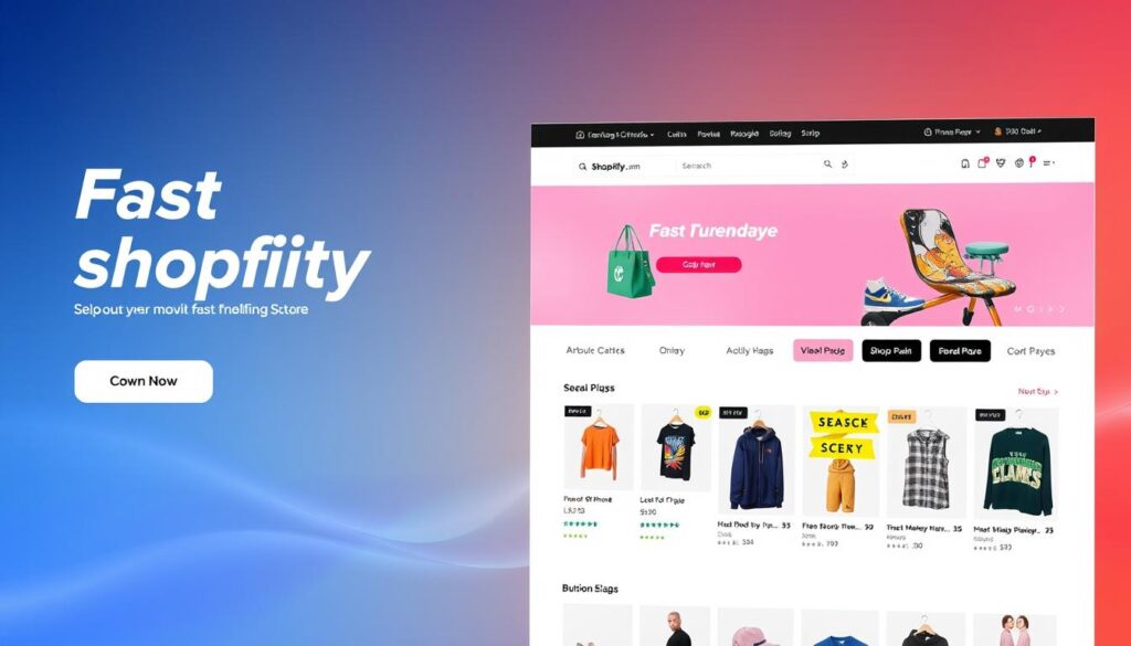صورة لمتجر Shopify سريع