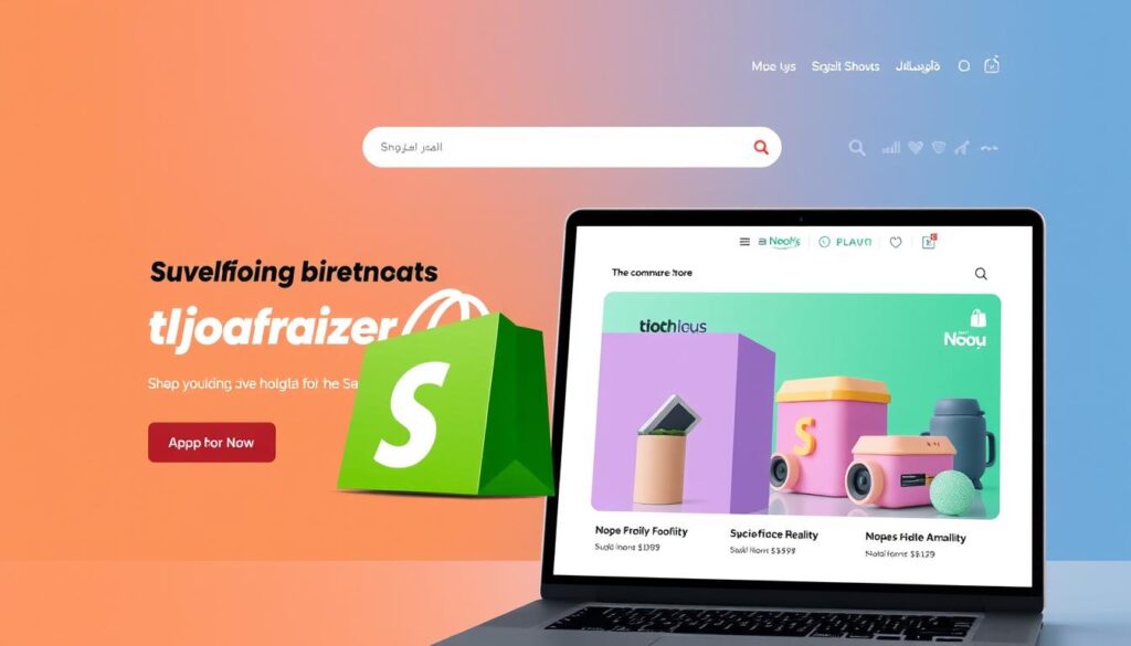 صورة لمتجر إلكتروني على Shopify متصل بمنصة نون السعودية