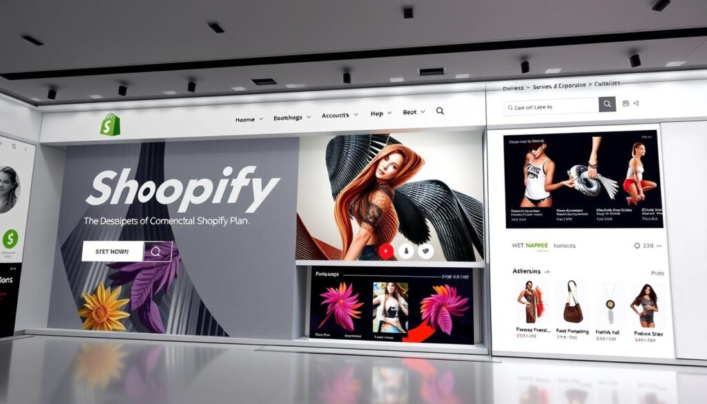 صورة لمتجر إلكتروني كبير يستخدم خطة Shopify المتقدمة