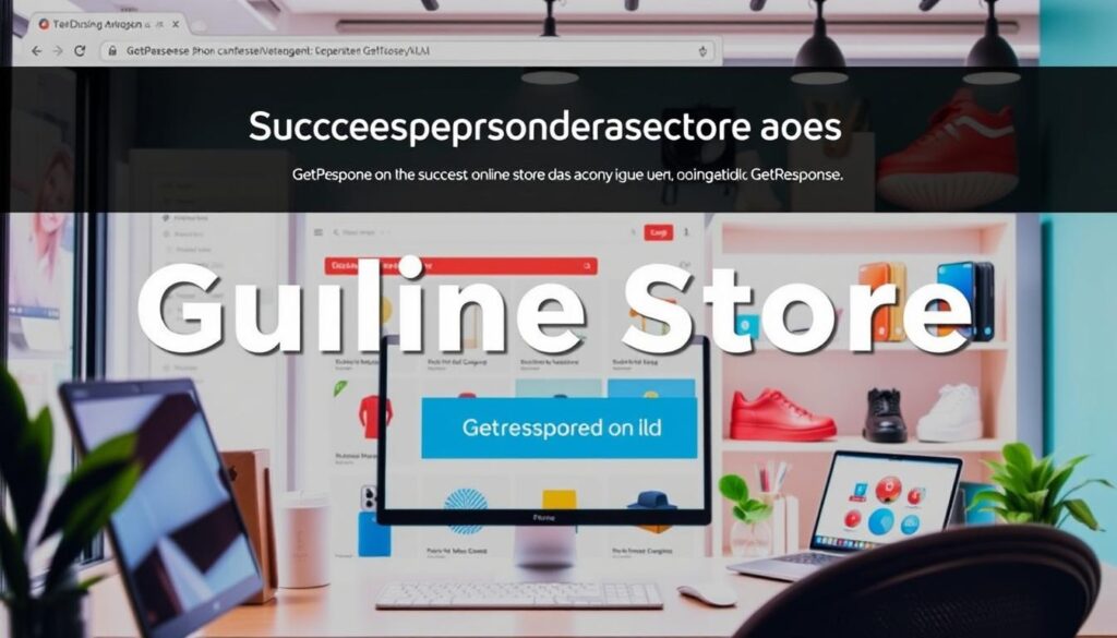 صورة لمتجر إلكتروني ناجح باستخدام GetResponse