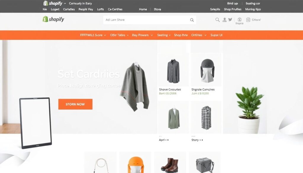 صورة لمتجر إلكتروني ناجح باستخدام خطة Shopify الأساسية