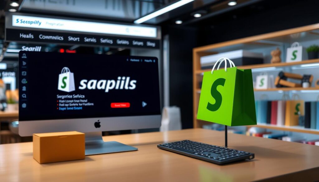صورة لمتجر شوبيفاي مع تحسين محركات البحث