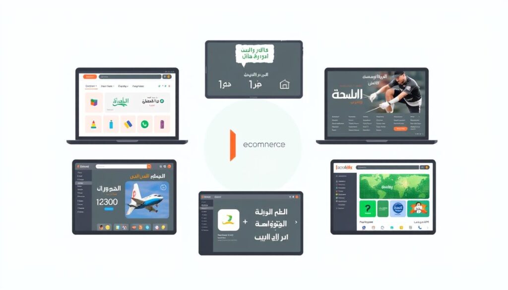 صورة لمنصات التجارة الإلكترونية في السعودية