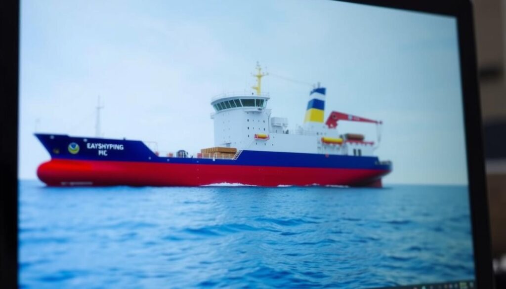 صورة لمنصة Easyship على الكمبيوتر