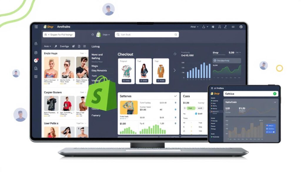 صورة لمنصة Shopify