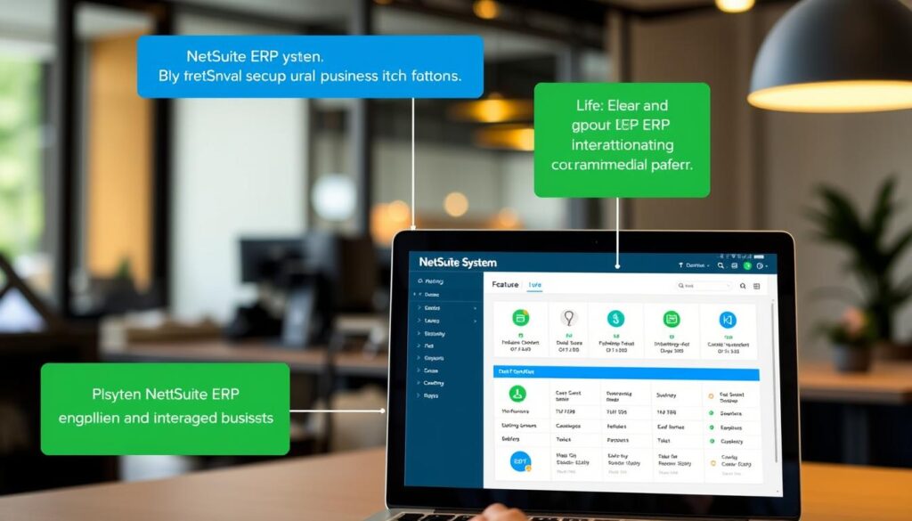 صورة لنظام NetSuite ERP