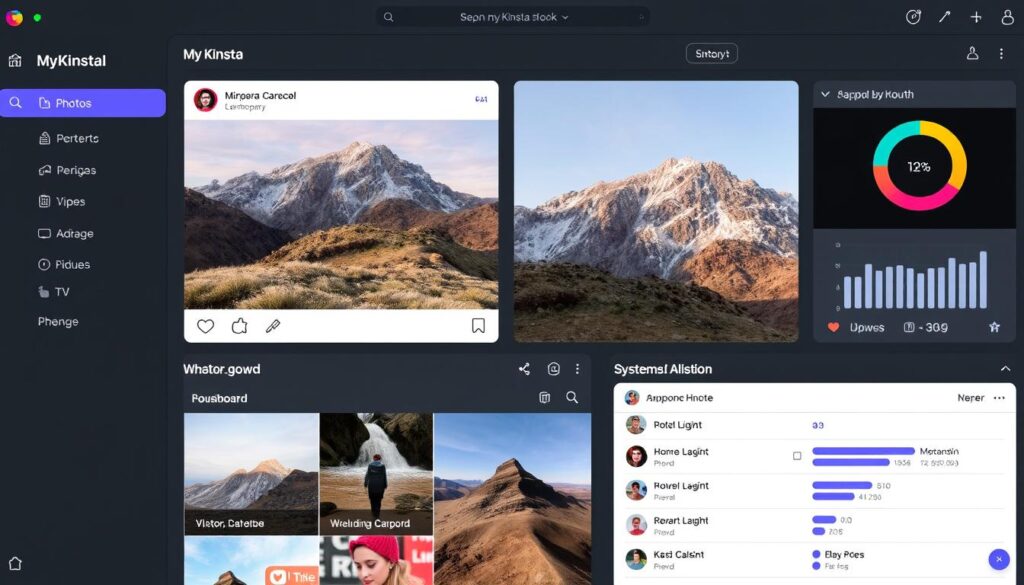 صورة لوحة تحكم MyKinsta