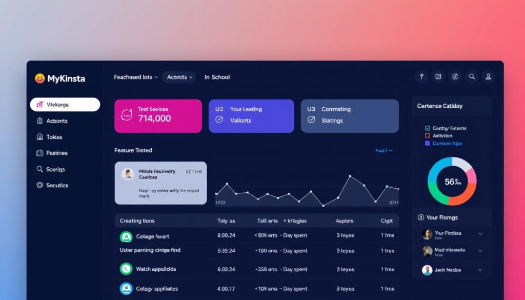 صورة لوحة تحكم MyKinsta