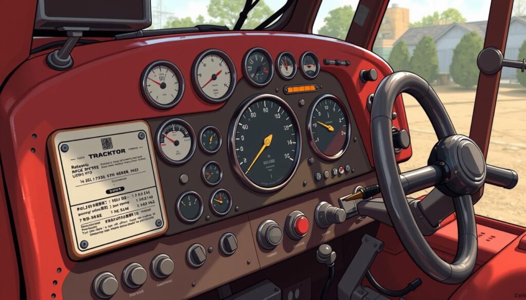 صورة لوحة تحكم Tracktor