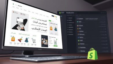 مشكلة اللغة العربية في Shopify: كيفية تعريب المتجر وضبط RTL