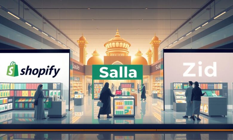 مقارنة بين Shopify وSalla وZid: أيهما أنسب للسوق السعودي؟