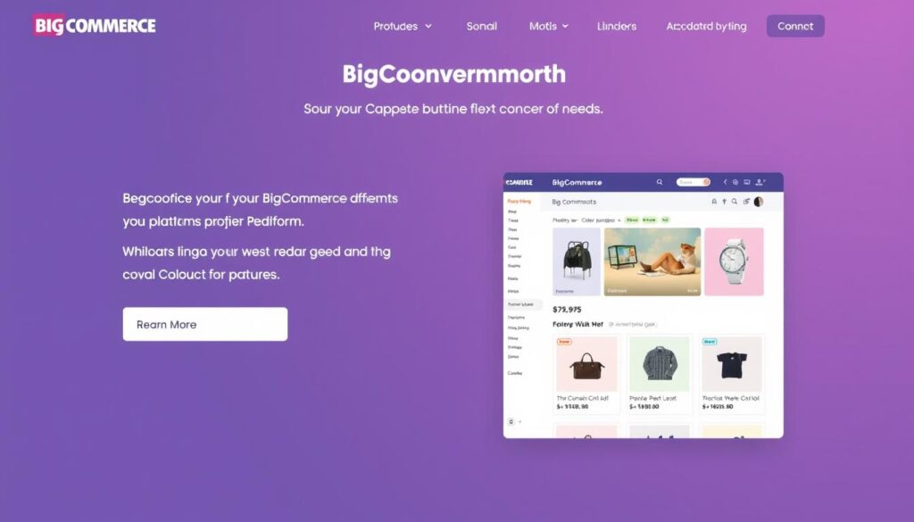 منصة BigCommerce للمتاجر الإلكترونية